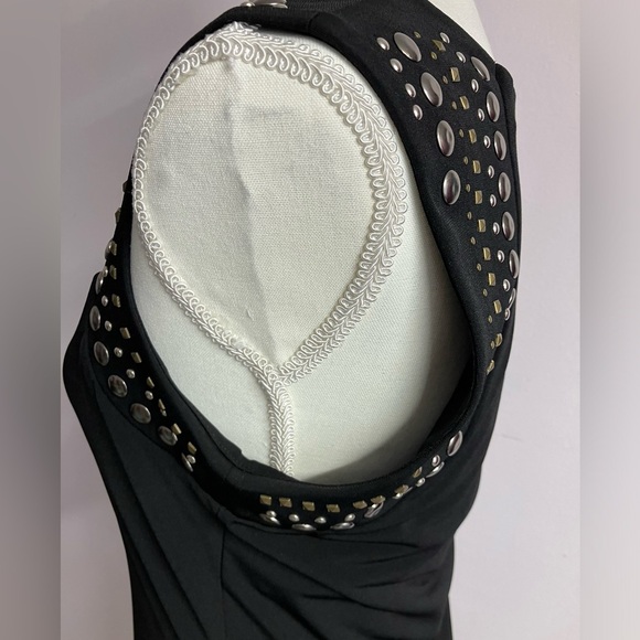 Rock & Republic Women’s Contour Dress, Small, Metallic Embellishments, Black - Picture 4 of 5